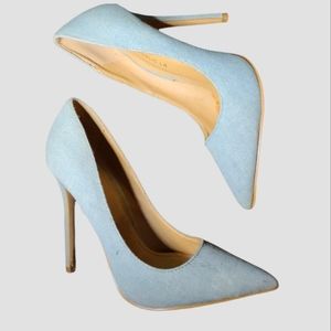 Denim Heels